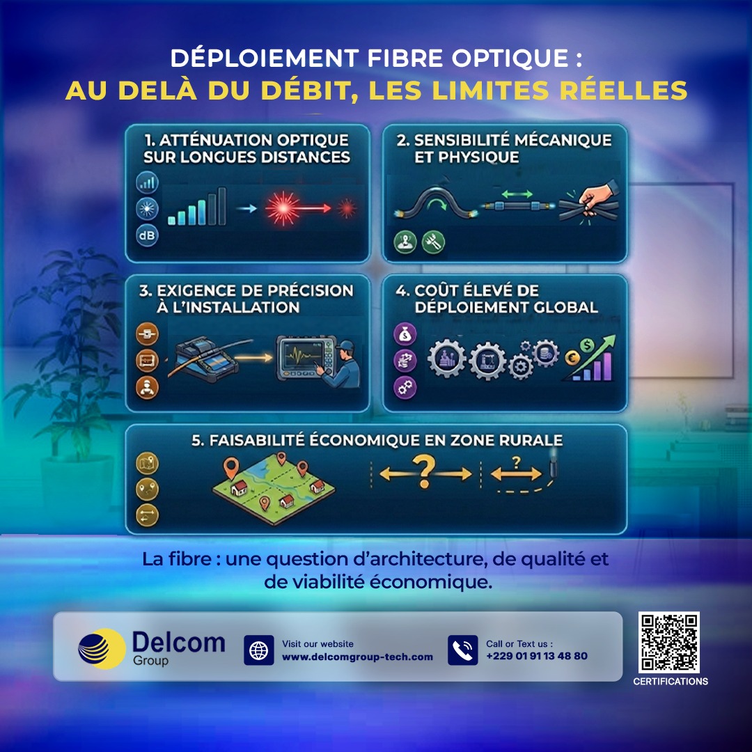 Limites et contraintes de la fibre optique : ce qu’il faut savoir au-delà des performances